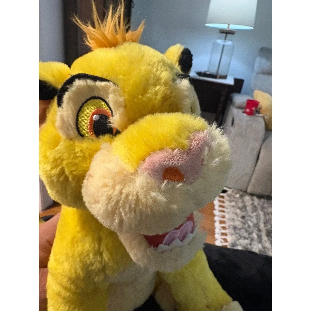 Disney Lion King Simba Plush Stuffed Animal Just Play Yellow Cub Toy